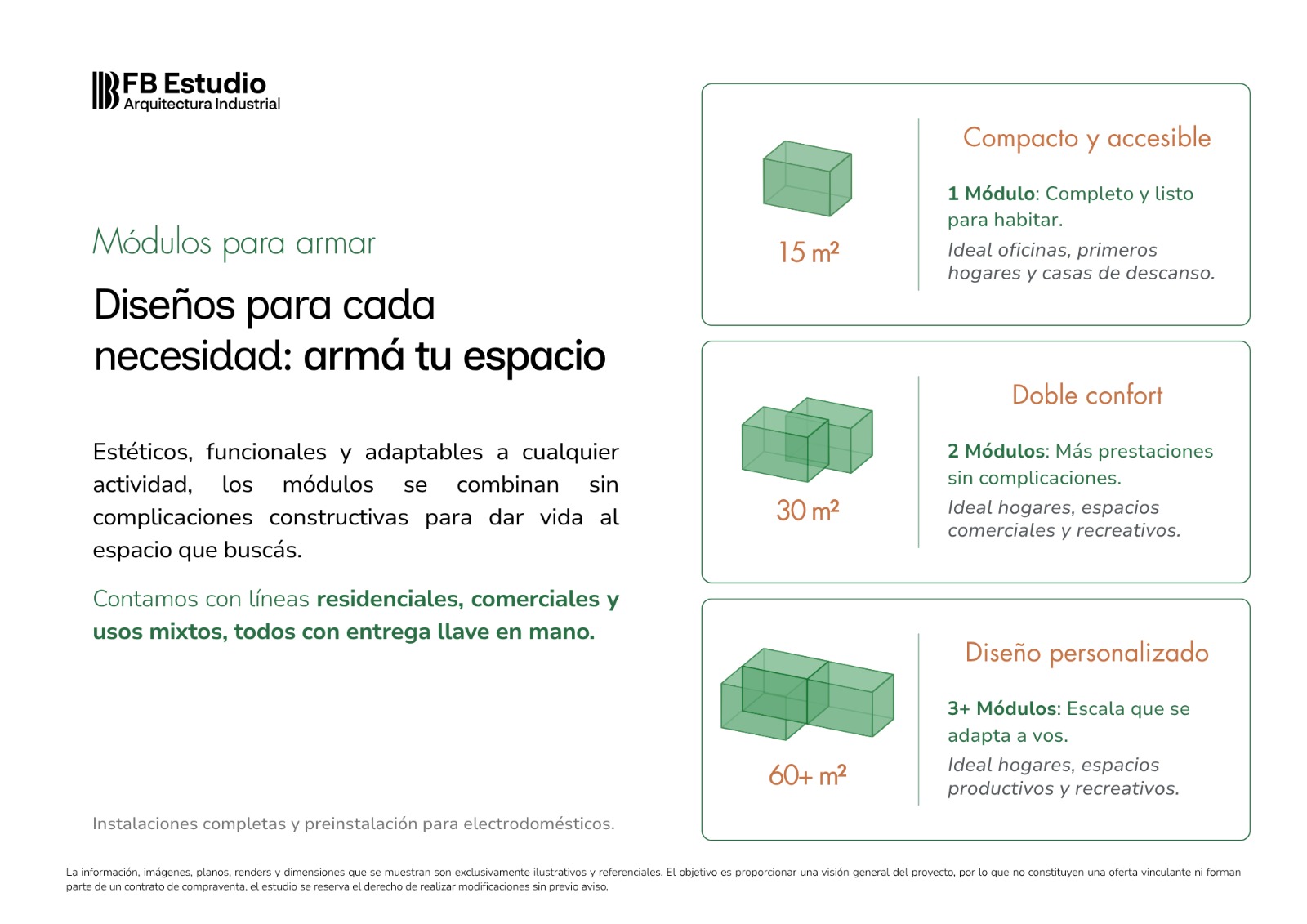 Modelo Senna — 60 m²